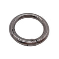 Various Colors Zinc Alloy Hardware High End Spring Electro-galvanized Carabiner Snap Hook O Ring for Handbags