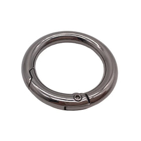 Various Colors Zinc Alloy Hardware High End Spring Electro-galvanized Carabiner Snap Hook O Ring for Handbags