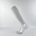 Custom Youth Quick Dry Soccer Calf Sleeves Knee High Polyester Footless Compression Socks Nylon Spandex Football Sleeve Hold
