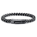 Korean Version  Titanium Steel Simple Bracelet Franco Chains Vintage Menchain Bracelet