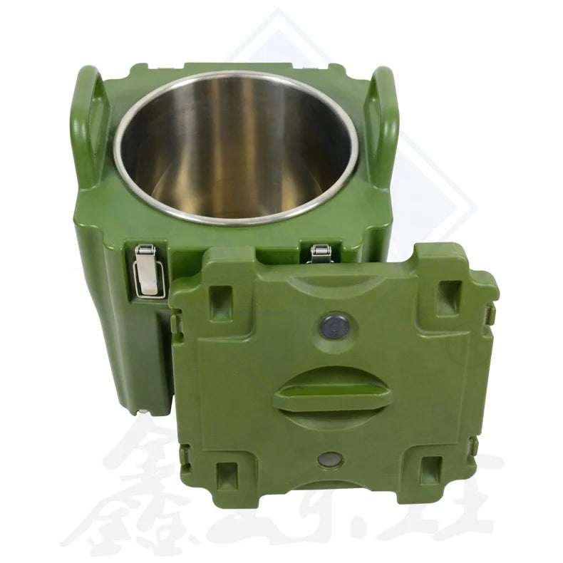Rotomolded Insulated Soup Pot and Barrel Rotomolded Insulated Barrel