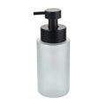 Zinc-Alloyed & Glass Wall Mounted Manual Pump Dispenser for Soap/Shampoo Durable Foam Liquid Type for Hotels and Bathrooms
