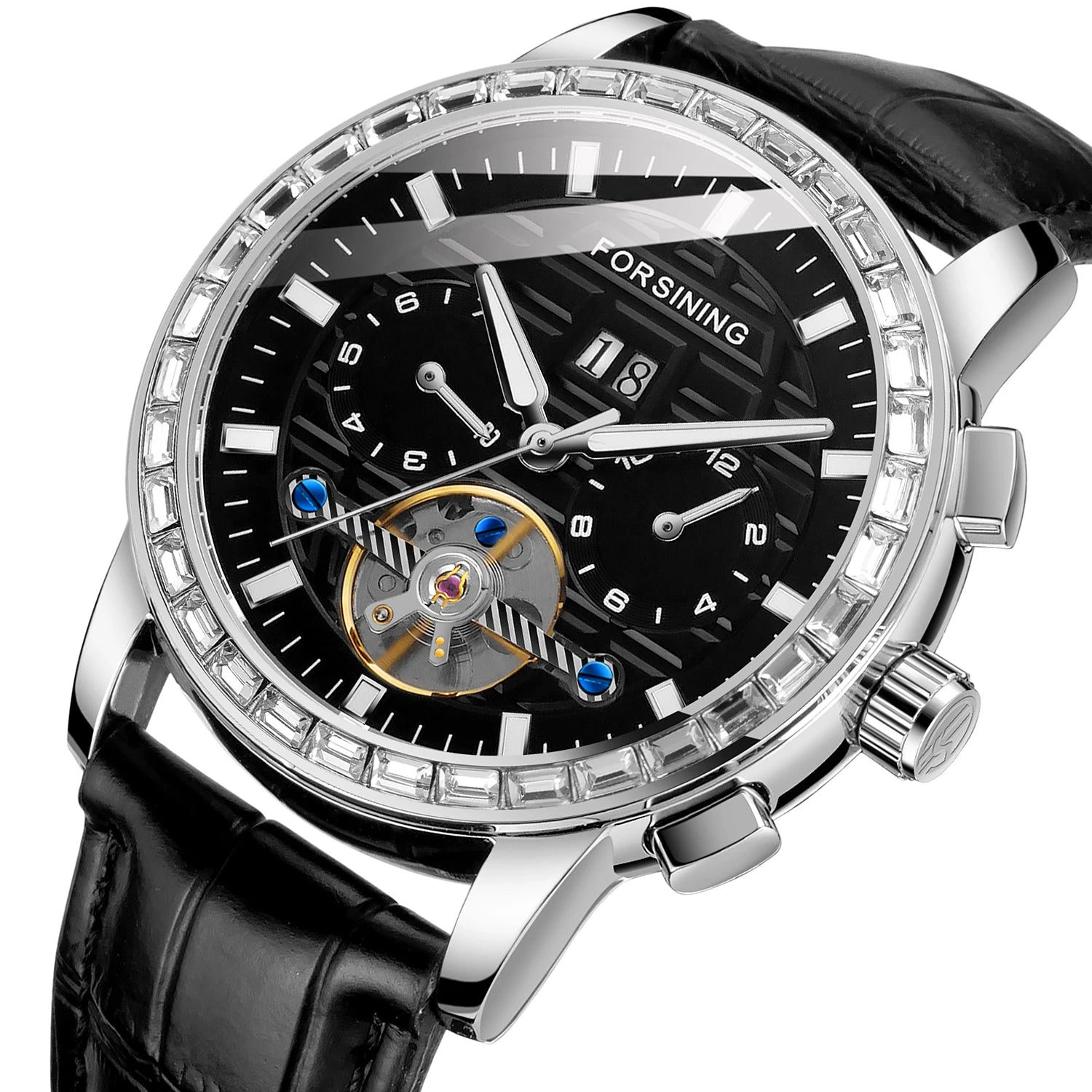 Forsining 2023 Newset Custom Logo Relojes Quality Automatic Mechanical Watch for Men