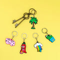 Hot Sale Personalized Keychains Cute Food Cartoon Keychain with Cherry Keychain and Keychain Charms for Bags Keys and Gifts