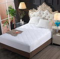 Luxury Wholesale Customized Quilted Removable Microfiber Mattress Protector Cover Dust-proof Mattress Protector