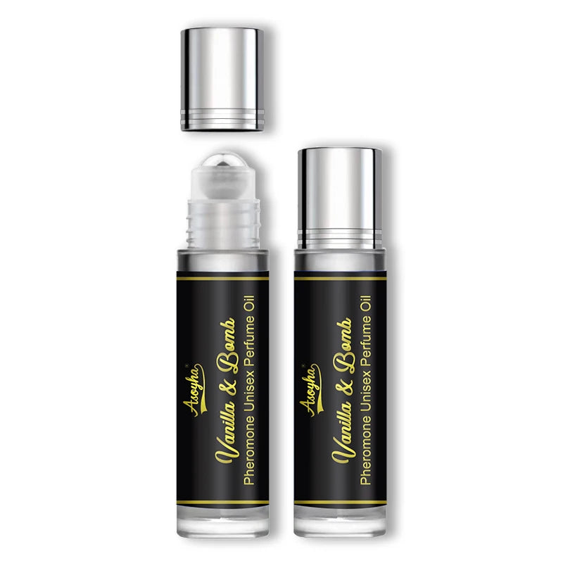 Original Roll-On Pheromone Infused Essential Oil Perfume Vanilla Bomb-Sweet Odor 0.338 Fl Oz Non-Alcoholic Top Grade for All