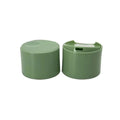 24mm 24-410 Double Wall Disc Top Cap Press Cap for Shampoo Cosmetics Dispenser