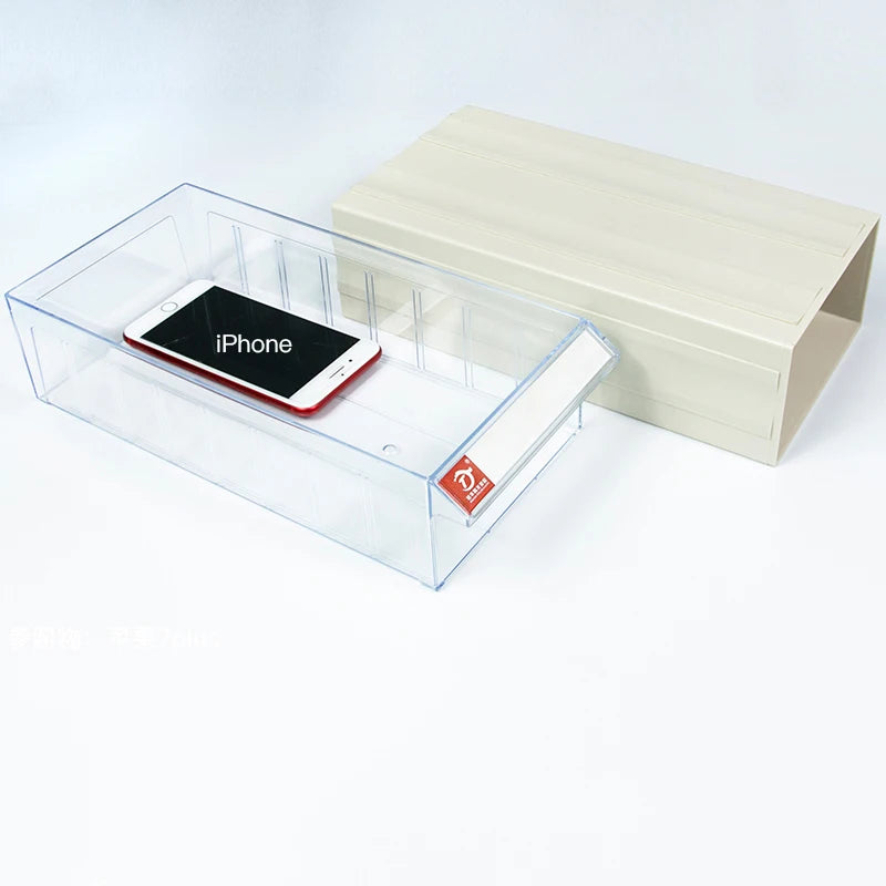 F7 320*160*85MM Wholesale  Large Capacity Plastic Drawer Storage Parts Bin Plastic Drawer Storage Box for Small Parts