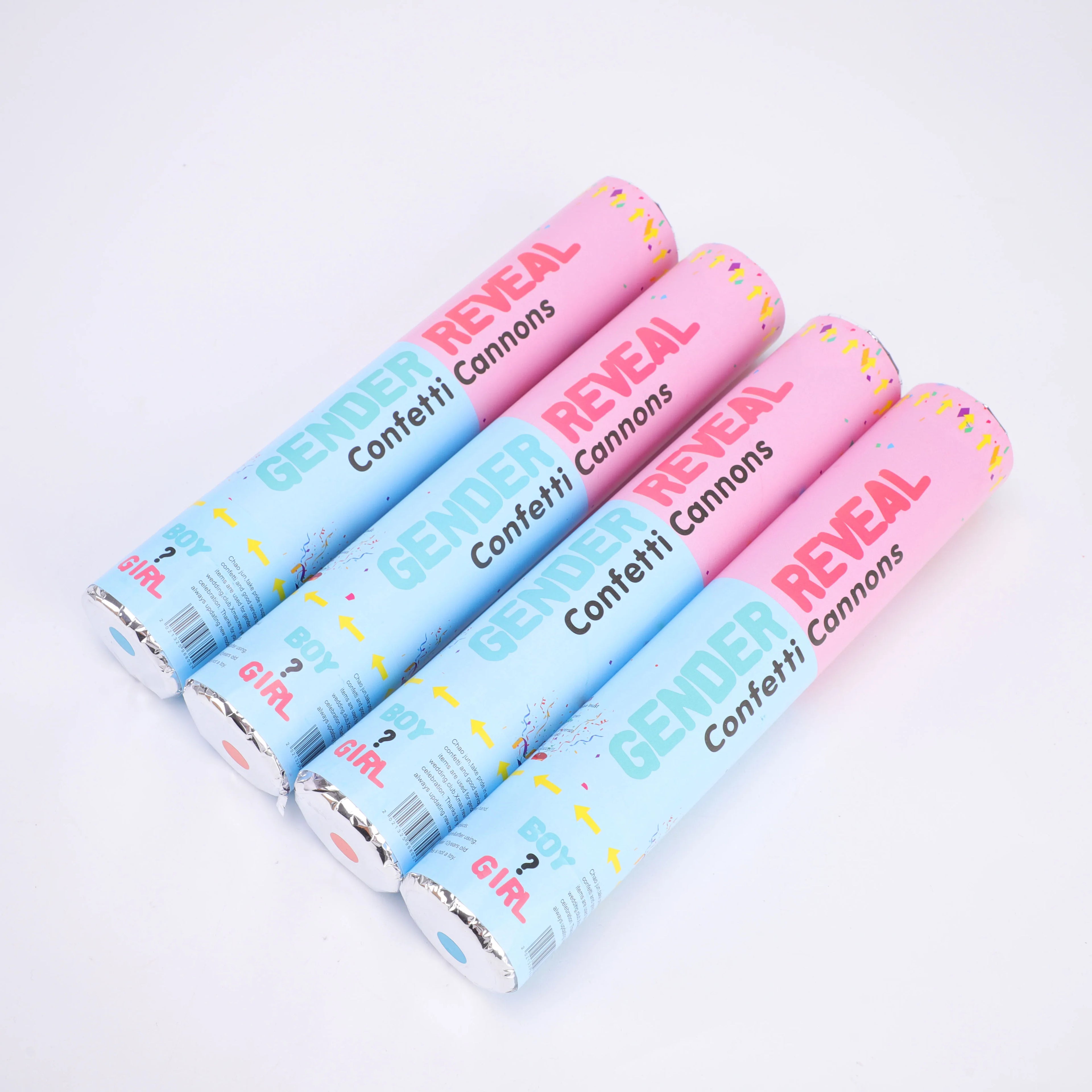 Baby Gender Reveal Confetti Cannon Gender Reveal Confetti Cannons Package Confetti Cannon Gender Reveal Streamer