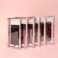 Handmade 16 Rows Soft 0.03 0.05mm Lash Extensions Tray Premium Classic Eyelash Extension