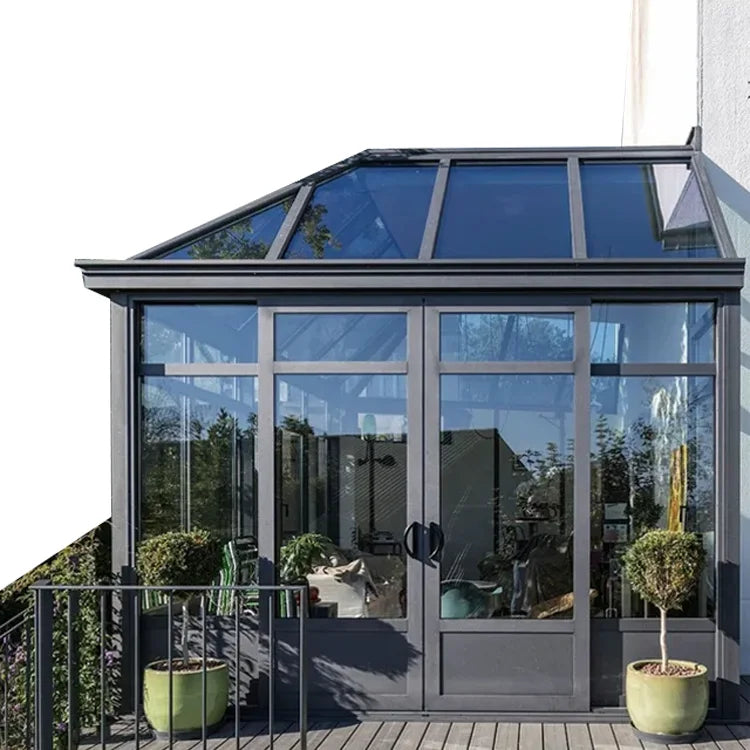 China Aluminium Sunroom Manufacturer Waterproof Sunroom New Style Veranda Sunroom