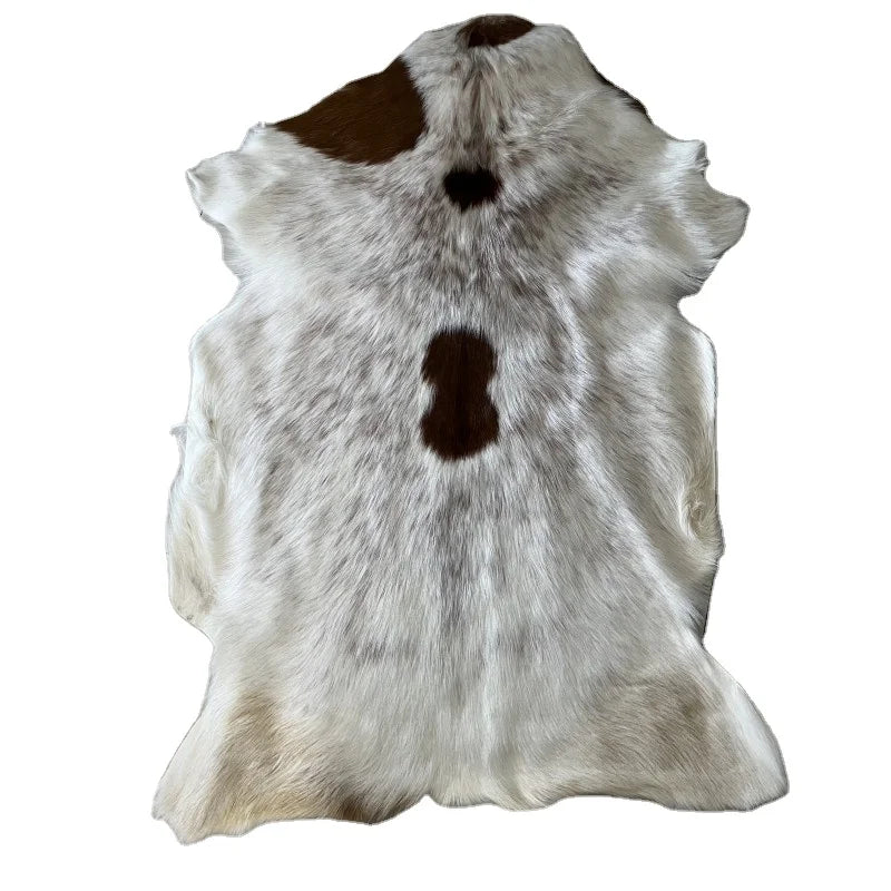 Sample Support Whole Sale Factory Price Promotion Floor Real Sheepskin Carpet Natural Color Short Hair Goat Skin Rugs for Home