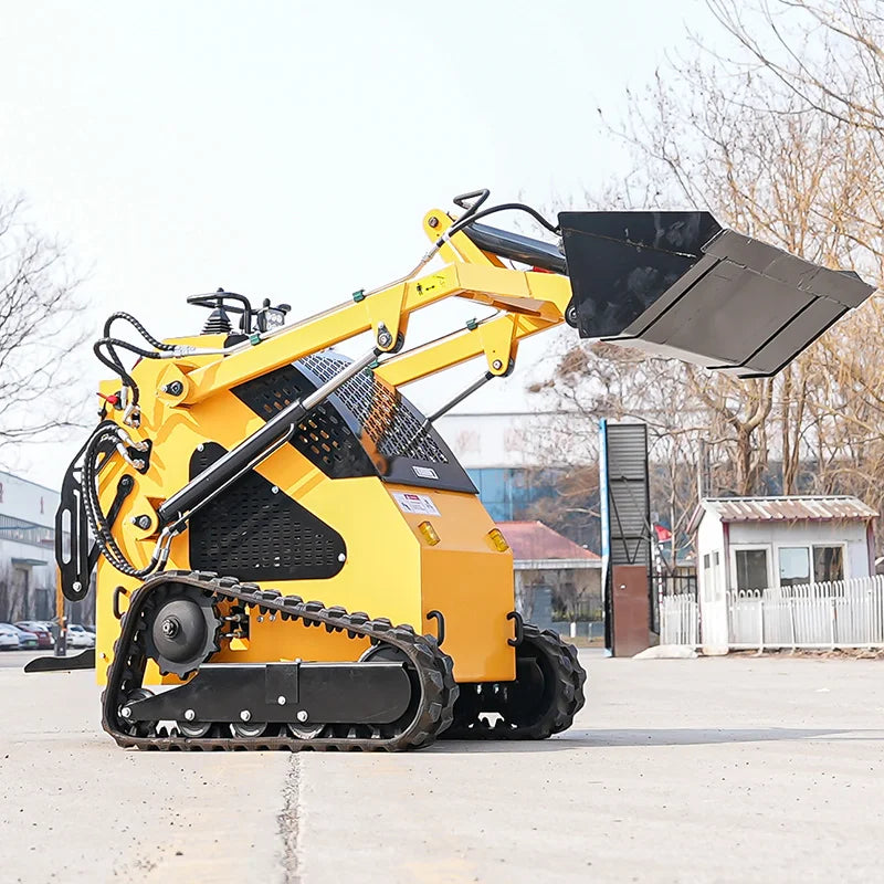 High Performance Stand on Mini Skid Steer Loader 380 Indian Factory