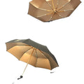 Wholesale Factory Manufacturer Multi Color Custom Logo 3 Folding Rain Umbrella Sun Modern Umbrellas for Women