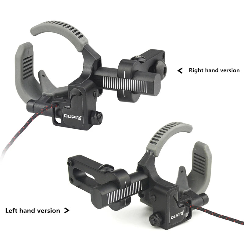 Archery High-speed Aluminum Alloy Landing Arrow Rest Portable Black Compound Bow Arrow Rest