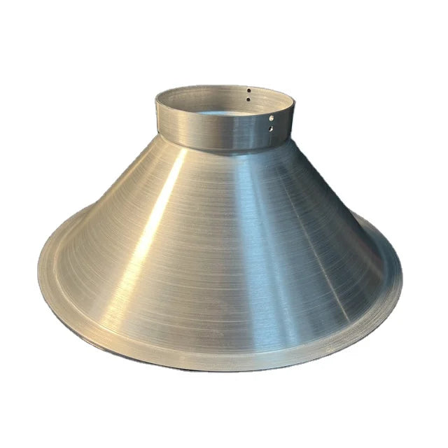 Metal Spinning Light Cover Aluminum Lamp Shade Light Reflector Aluminum Spinning Light Housing Custom Aluminum Lamp Reflector