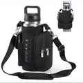 Neoprene Outdoor Sports Magnetic Car Cup Holder Magnetic Gym Bag Water Bottle Carrier Holder with Phone Pockets & Shoulder Strap