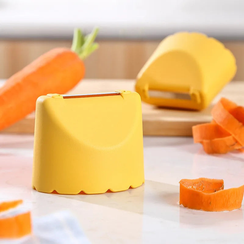 2025 New Peeler with Storage Vegetable Fruit Peeler Plastic Potato Peeler Home and Kitchen Gadgets