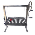 Stainless Steel DIY Argentinian Grill Free Standing Santa Maria Grill BBQ with Rotisserie BBQ Kit