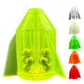 Outdoor Fishing Bite Alarm Fishing Bite Alert Bell Floats Various Colorful Glass Lure Rattles Fishing Tackle Accessories Bell