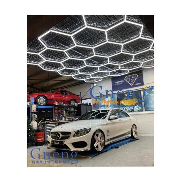 CE UL Approval High Lumen Diy Geometric Shape Hexagonal Led Shop Lighting Tube