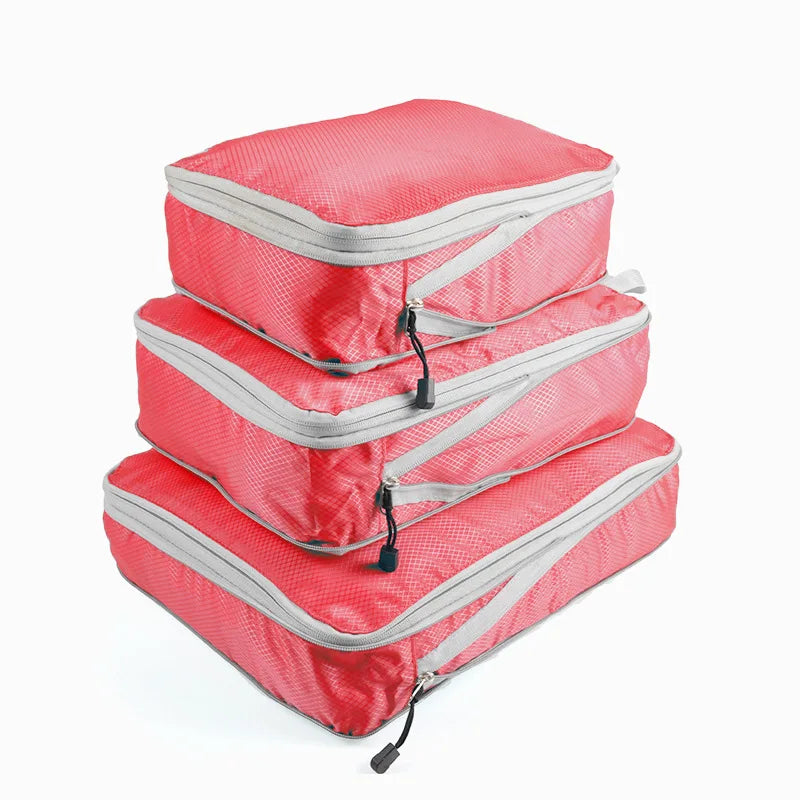 Large Travel Luggage Packing Cubes Travel Storage Bag Set for Clothes Tidy Organizer Wardrobe Suitcase Pouch