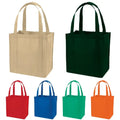Custom Printed Custom Color Custom Size Reusable Eco-Friendly Recyclable Polypropylene PP Non-Woven Shoulder Closure Handled Bag