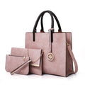 Leisure Ladies Female Purses and Handbags Designer Women Luxury 3 Pieces Handbag Set