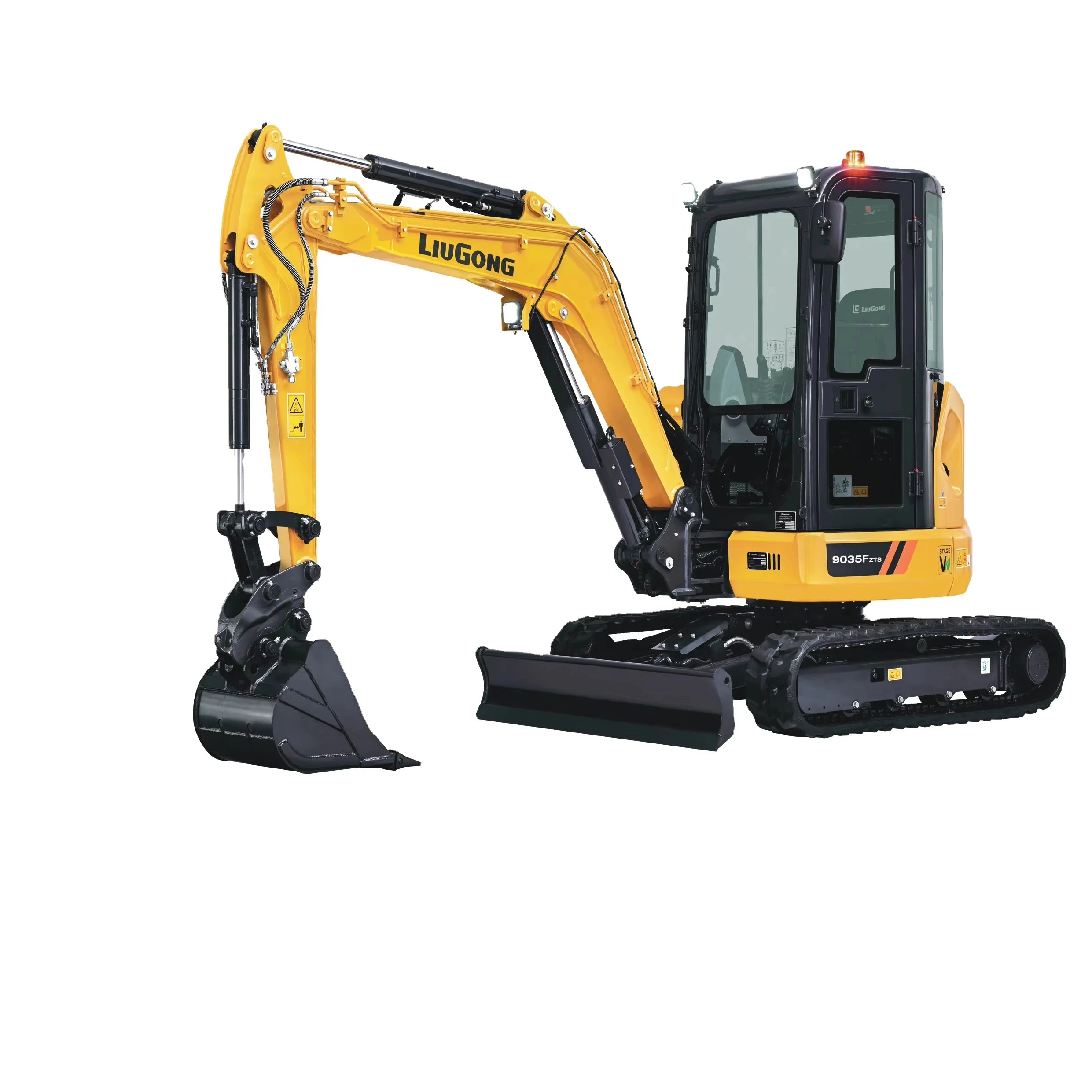 3.5Ton LiuGong Mini Crawler Excavator 9035F With Yanmar Engine Mini Digger