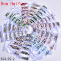 Wholesale Shiny Flat Back Crystal Round Non Hot Fix Rhinestone for Nail Art DIY Jewelry Making Garment Beauty Decoration