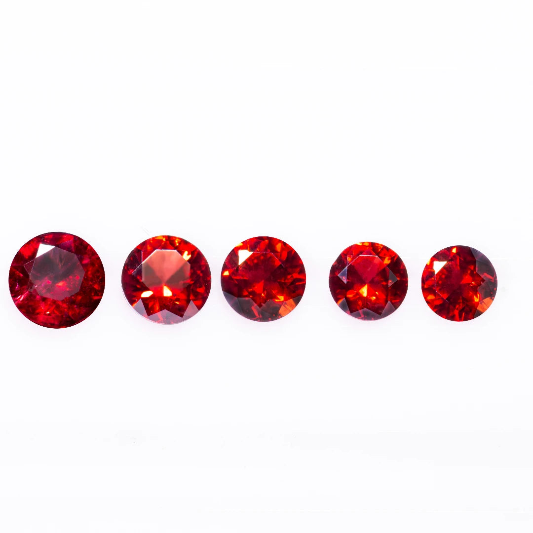 Natural Ruby Loose Gemstone 0.7-2.5mm Round Premium Quality for Fine Jewelry & Engagement Rings Competitive Price