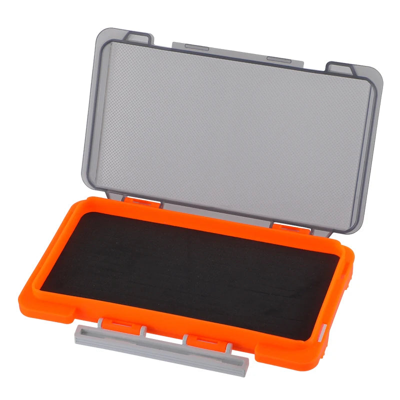 WEIHE 17.2*9.8*2cm 3Colors Fly Fishing Tackle Fishing Box Boxes for Fly Hooks Lures Fly Fishing Accessory Case