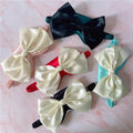 Cute Bow Sleep Mask Elastic Strap Softer Than SIlk Hairband Eye Mask with Bowknot