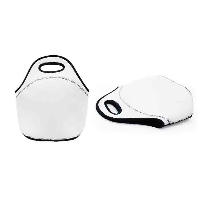 Insulated White Bag Neoprene Lunch Sublimation Blanks Tote Cooler Bags