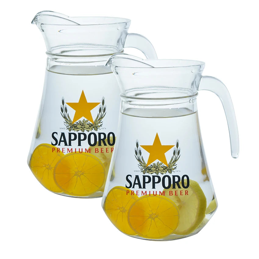 Customizable Classic Transparent Borosilicate Glass Pitcher Simple Logo Water Jug for Tea Pots & Kettles