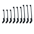 Selco Wholesale Fish Hook Sleeve Rubber Protective D-Rig Kickers Sleeve Carp Fishing Accessories 10pcs/bag