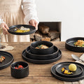 Nordic Restaurant Ceramic Stackable Tableware Western Food Steak Pizza Plate Creative Personality Plate