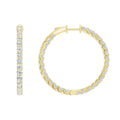 Laodun New Arrivals Fashion S925 Hoop Earrings Luxury Engagement Design CZ Diamond Sterling Silver Hoop Earrings Vermeil