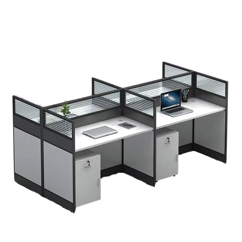Cheap Price Office Furniture Desk Modular Booth Cubicle Office Workstations with Partition for 2 6 8 Person
