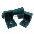 LOW MOQ OneTop Customized Logo Ring Box Jewelry Accessories Packaging Box Custom Jewelry Box