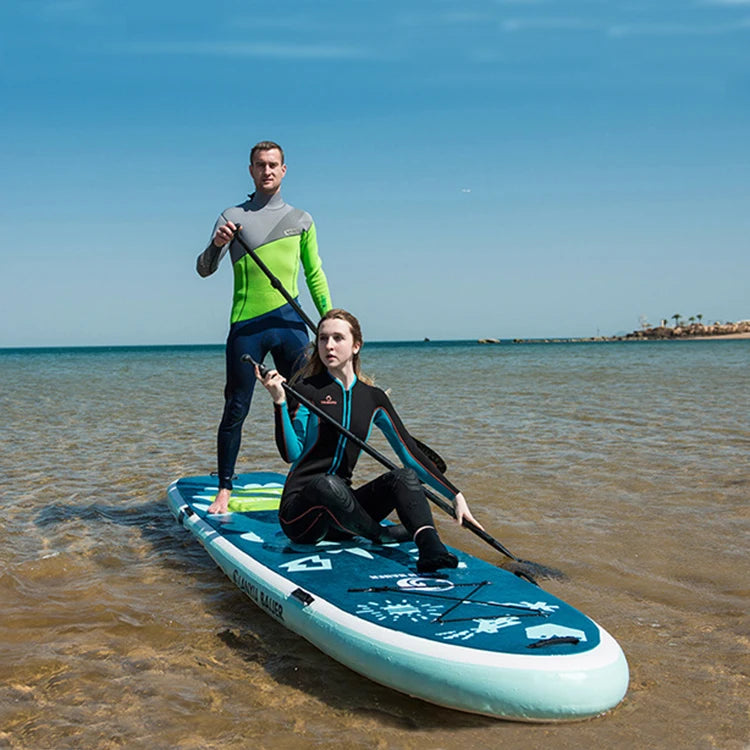 Factory Stock Inflatable Paddle Board Still Water Double Person Paddle Board Foldable All-purpose SUP Paddle Board