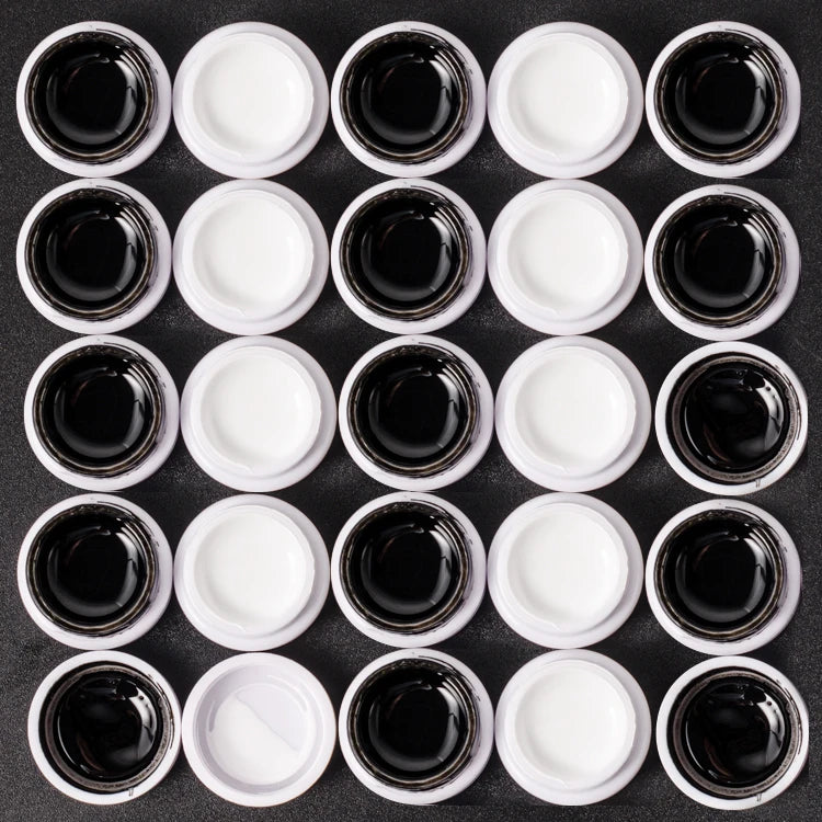 OEM 5g High Adhesive Super White Black LED UV Gel Paint Water Base French Semi Permanent Vegan Non-Toxic Eco-Friendly Private