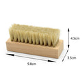 Wholesale Wooden Plastic Handle Soft Pig Hair Shoe Cleaning Brush Sneaker Shoe Cleaning Brush