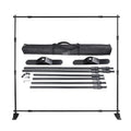 2026 Hot Sale 8*8FT Adjustable Wedding Backdrop Stand for Events