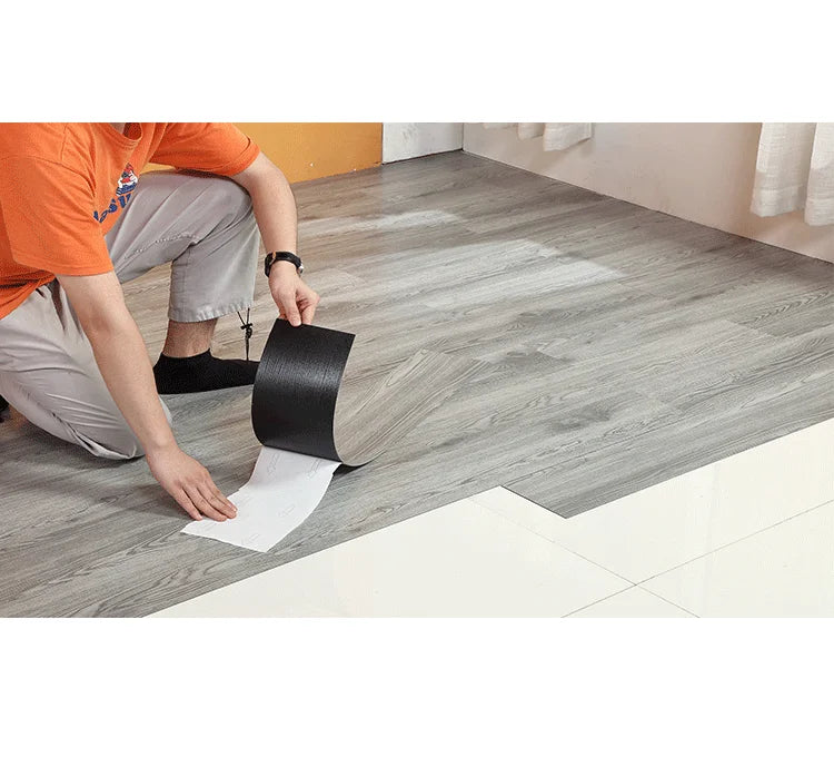PVC Vinyl Flooring Waterproof Moisture-Proof Self Adhesive Eco-friendly 2mm Hotel Modern Entertainment Floor Sticker