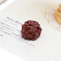 Artificial 3d Brown Chocolate Ball Resin Charm Diy Accessories for Dollhouse