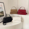 Adjustable Strap Crossbody Bag for Ladies Small Square Shoulder Classic New Style Thick Chain Polyester Lining Handbags Sale