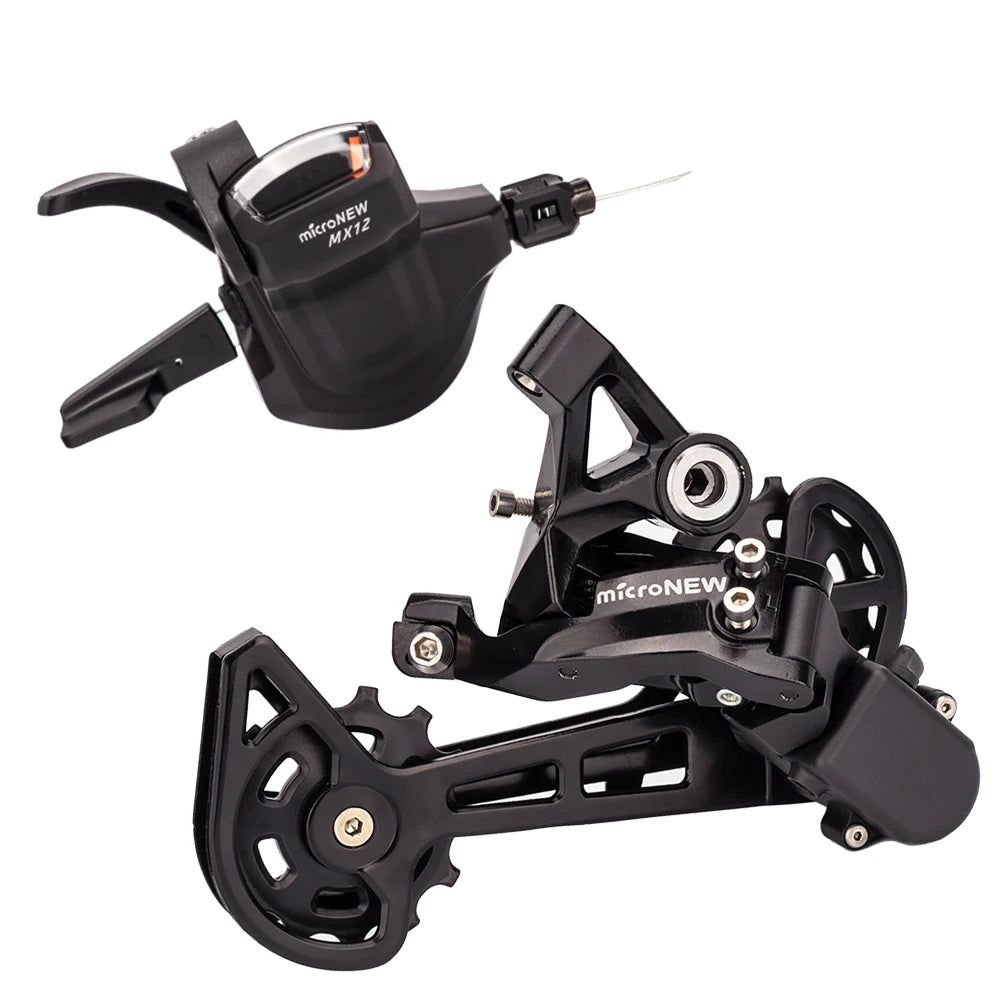 ZTTO MTB 12-Speed Rear Derailleur Shifter with Clutch 1x12 Kit Compatible with 52T Cassette for Mountain Bike Gear