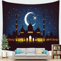 Ramadan Festival Tapestry Wall Hanging Decoration for Home Islamic Muslim Party Supplies Ramadan Kareem Background Tapestry