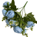 Artificial Desktop Floral Arrangement Silk Flowers Bunch for Wedding Decor